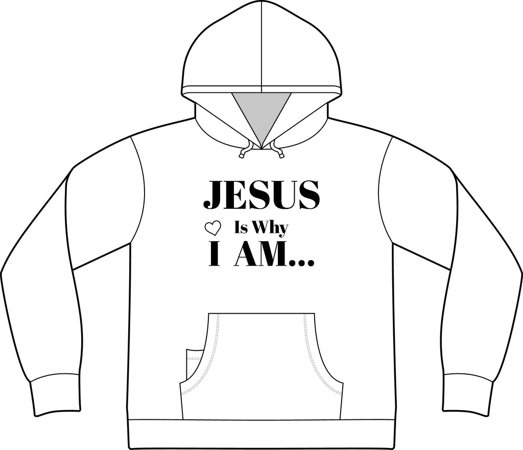 C.G.G. “Jesus is Why I Am” Epic Fleece Hoodie