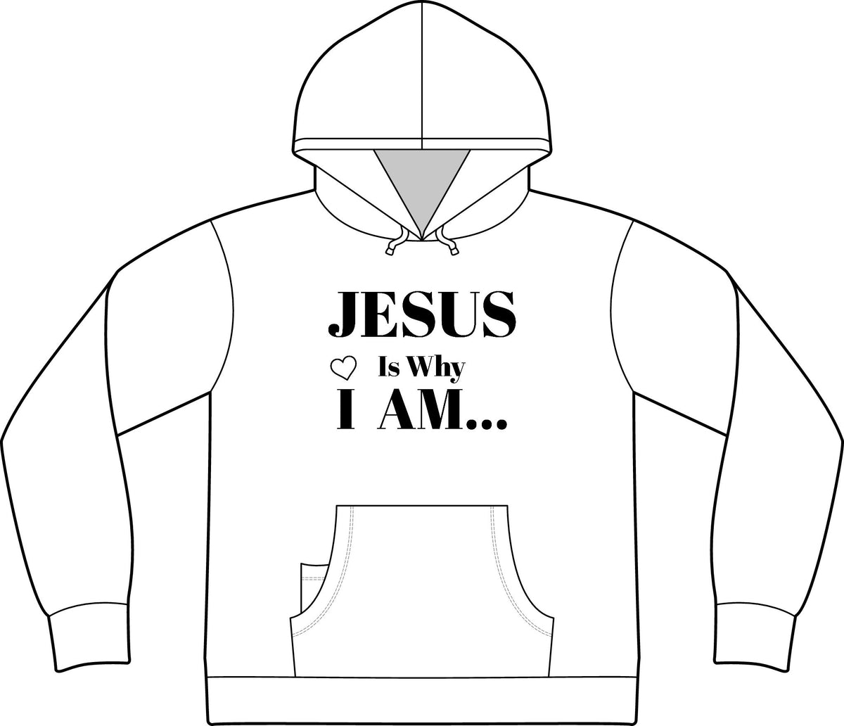 C.G.G. “Jesus is Why I Am” Epic Fleece Hoodie