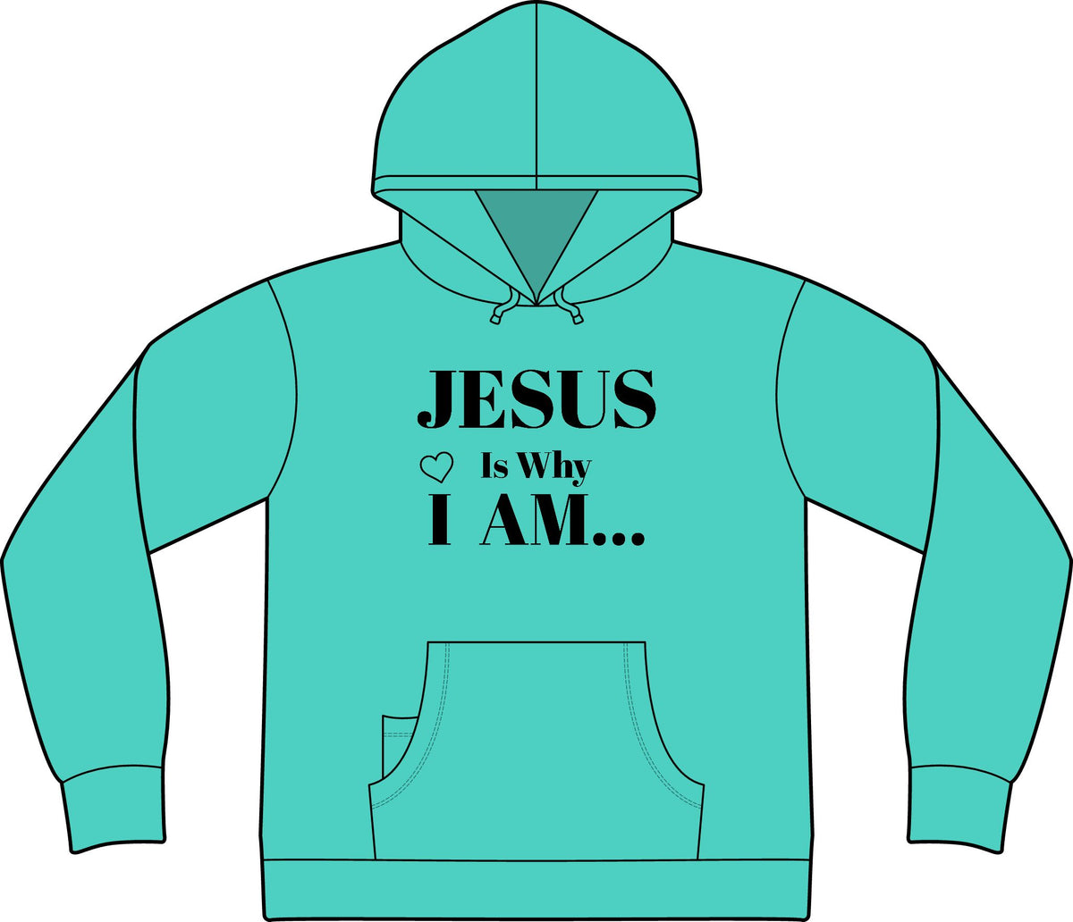 C.G.G. “Jesus is Why I Am” Epic Fleece Hoodie