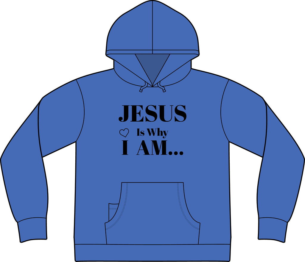C.G.G. “Jesus is Why I Am” Epic Fleece Hoodie