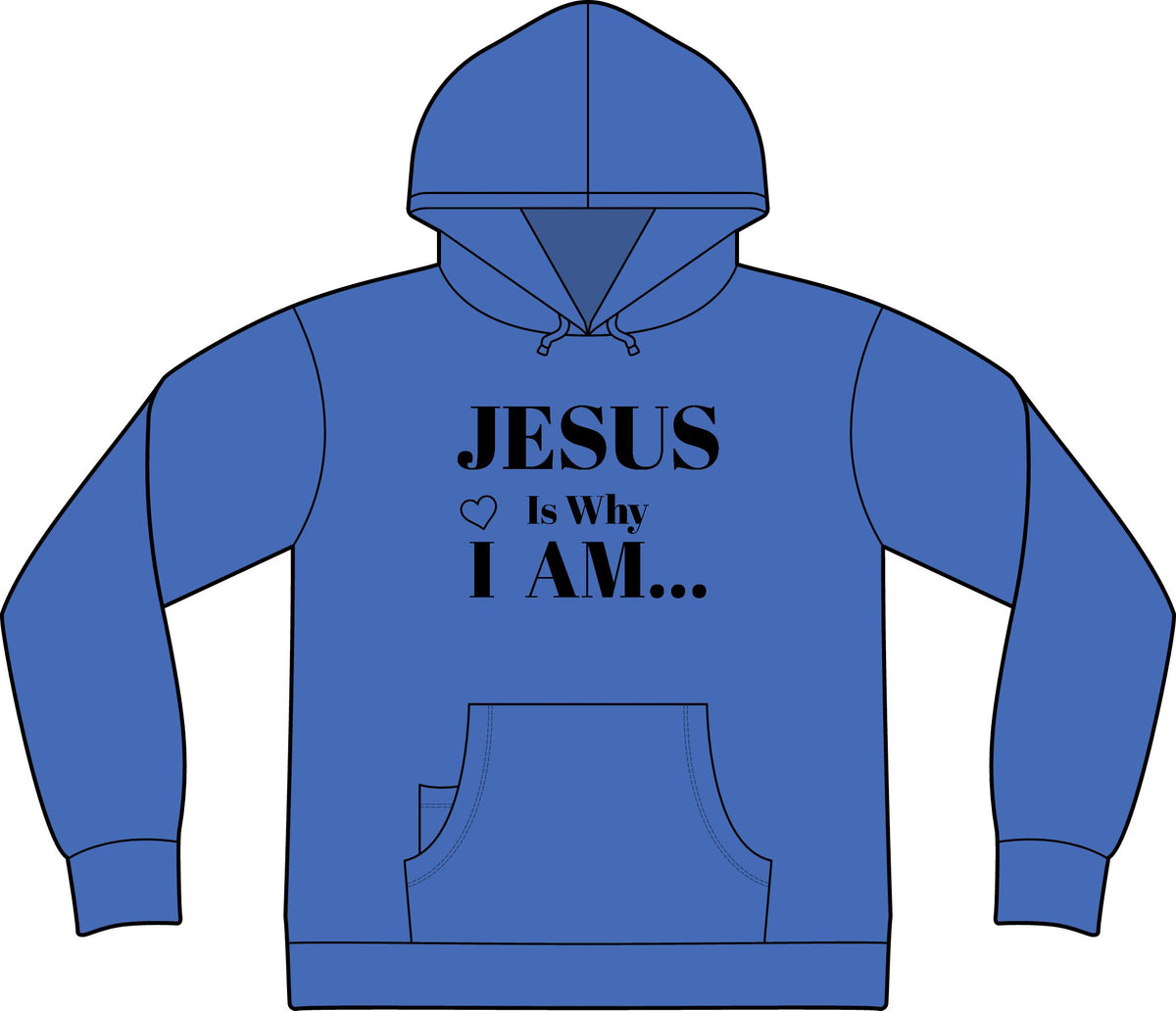 C.G.G. “Jesus is Why I Am” Epic Fleece Hoodie