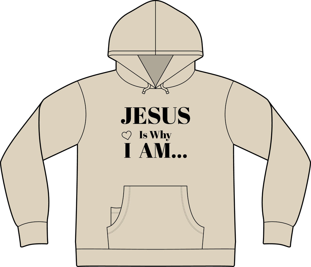 C.G.G. “Jesus is Why I Am” Epic Fleece Hoodie