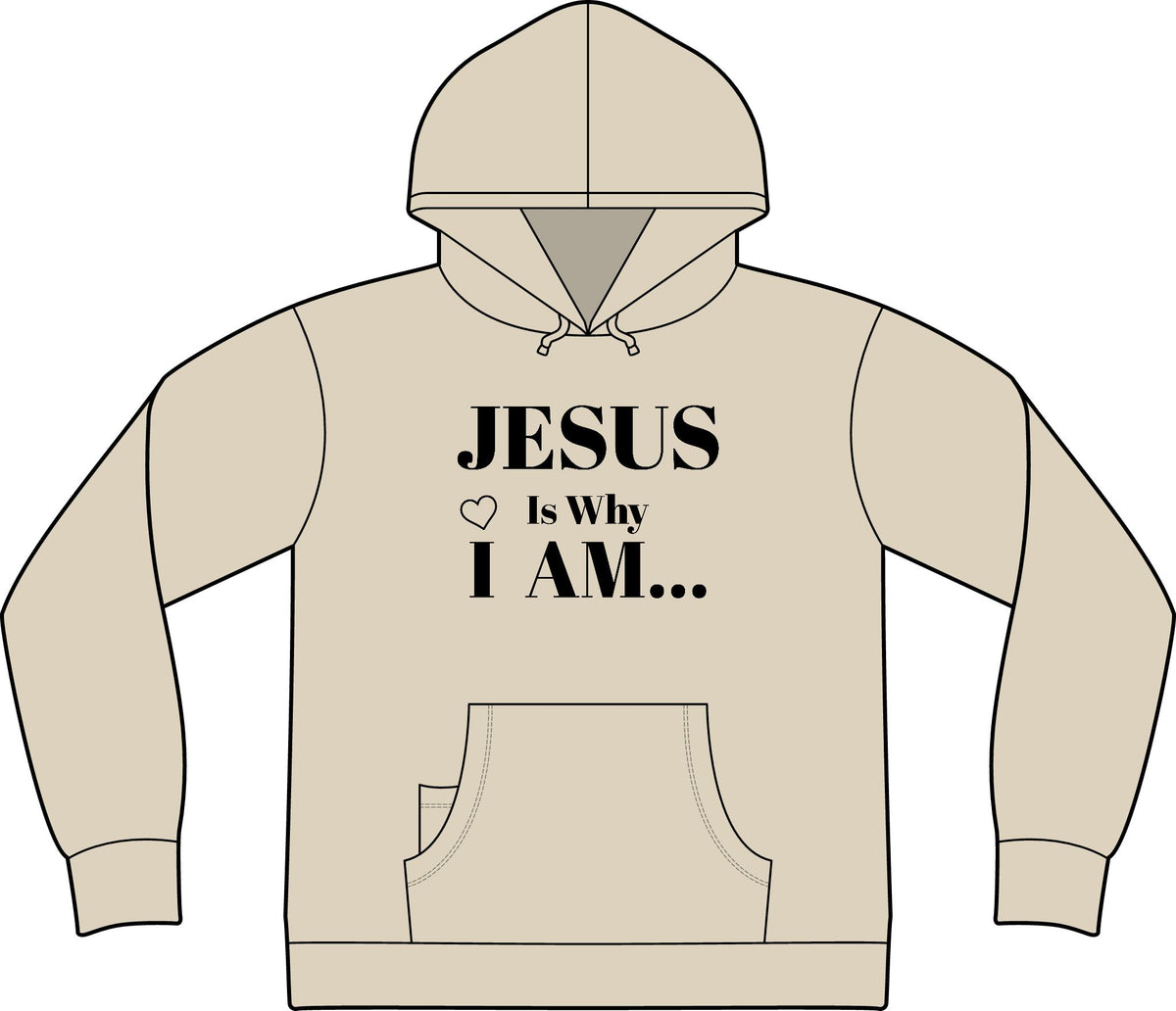 C.G.G. “Jesus is Why I Am” Epic Fleece Hoodie