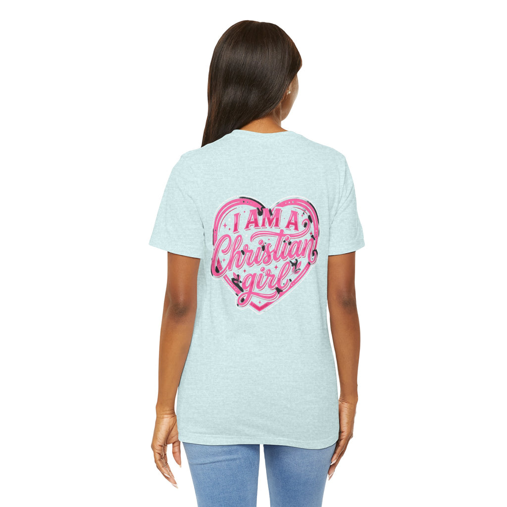 Christian Girl Gear “I’m a Christian Girl “ Jersey Short Sleeve Tee