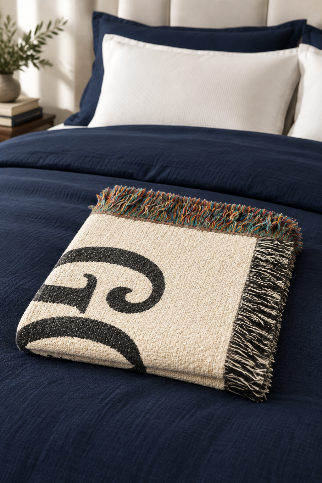 C.G.G. “God’s Grace” Woven Throw Blanket