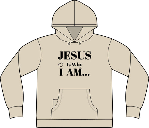 C.G.G. “Jesus is Why I Am” Epic Fleece Hoodie