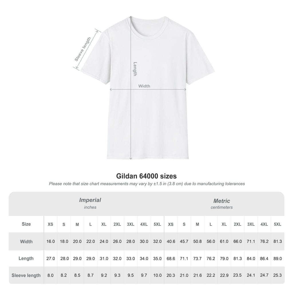 C.G.G.  “Seek Pray Trust”Softstyle T-Shirt (text on front)