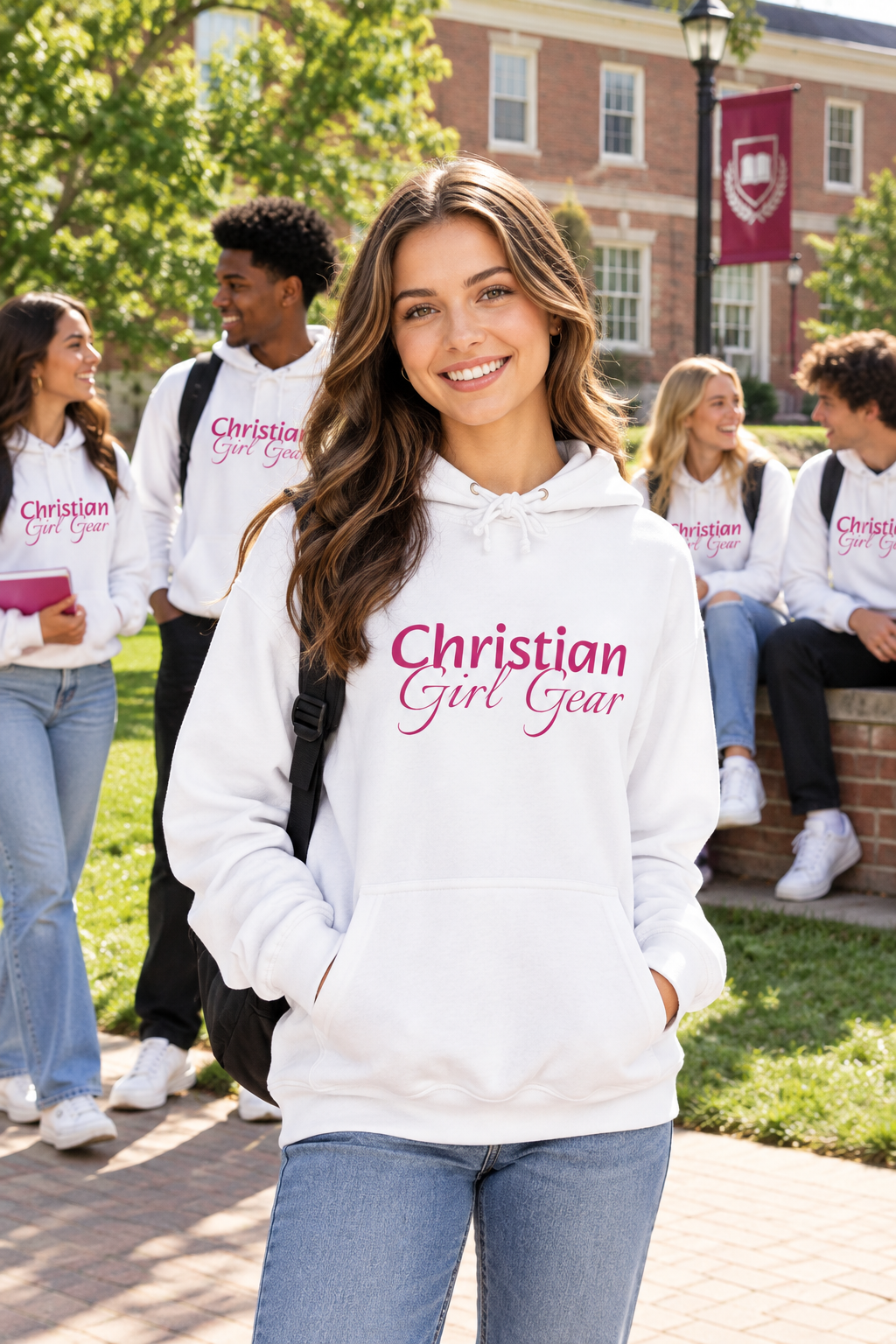 C.G.G.  “Cross” College Hoodie