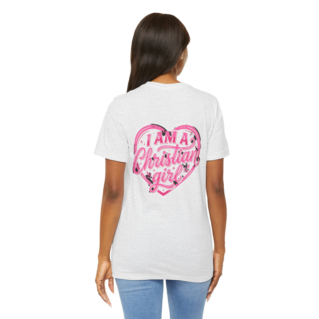 Christian Girl Gear “I’m a Christian Girl “ Jersey Short Sleeve Tee