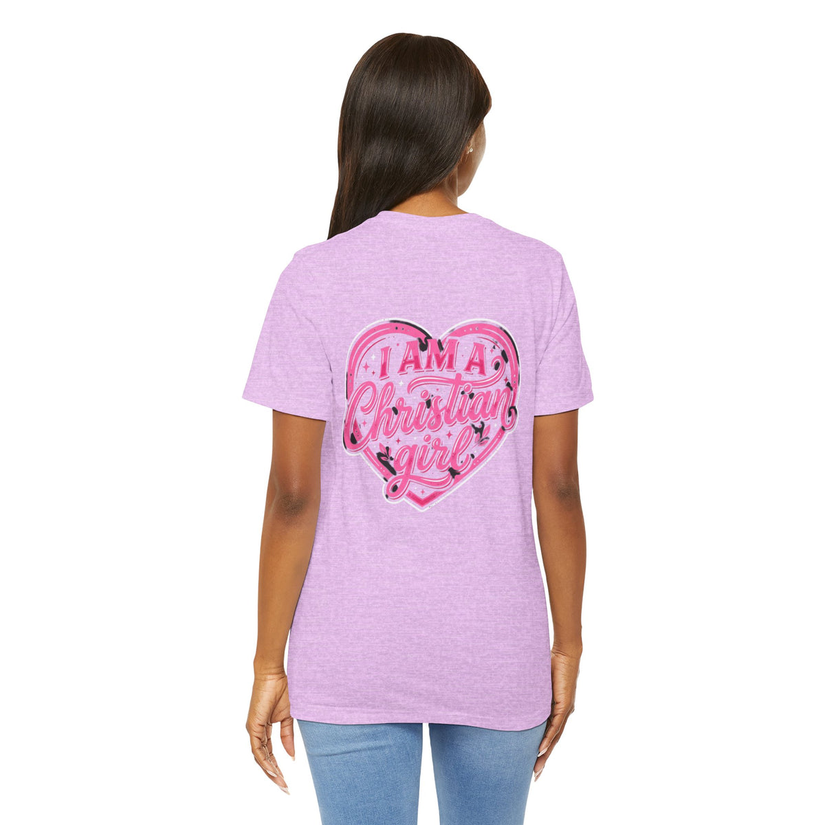 Christian Girl Gear “I’m a Christian Girl “ Jersey Short Sleeve Tee